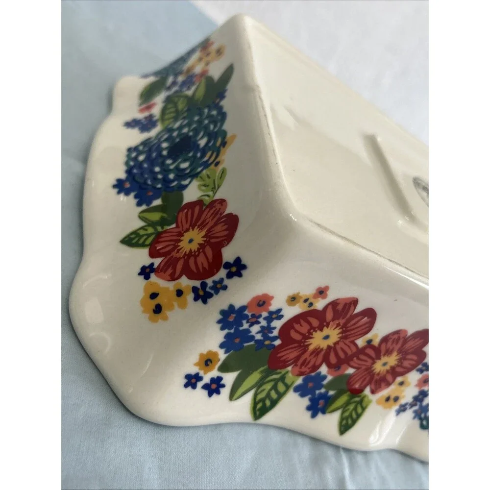 The Pioneer Woman Fiona Flora Ruffle Edge Casserole Baking Dish